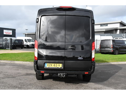 Ford Transit 350 2.0 TDCI L3H2 RWD Black Edition Adaptieve Cruise, Camera, 3500kg Trekhaak, 2 x Schuifdeur, Carplay, Xenon, 165pk, Automaat, Uniek!