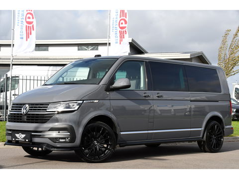 Volkswagen Transporter 2.0 TDI L2H1 DC Caravelle Full options! Adaptieve Cruise, Virtual, Carplay, LED, 204PK, 2 x Schuifdeur, Clima, Stoelverwarming, Trekhaak, Uniek! Bulli
