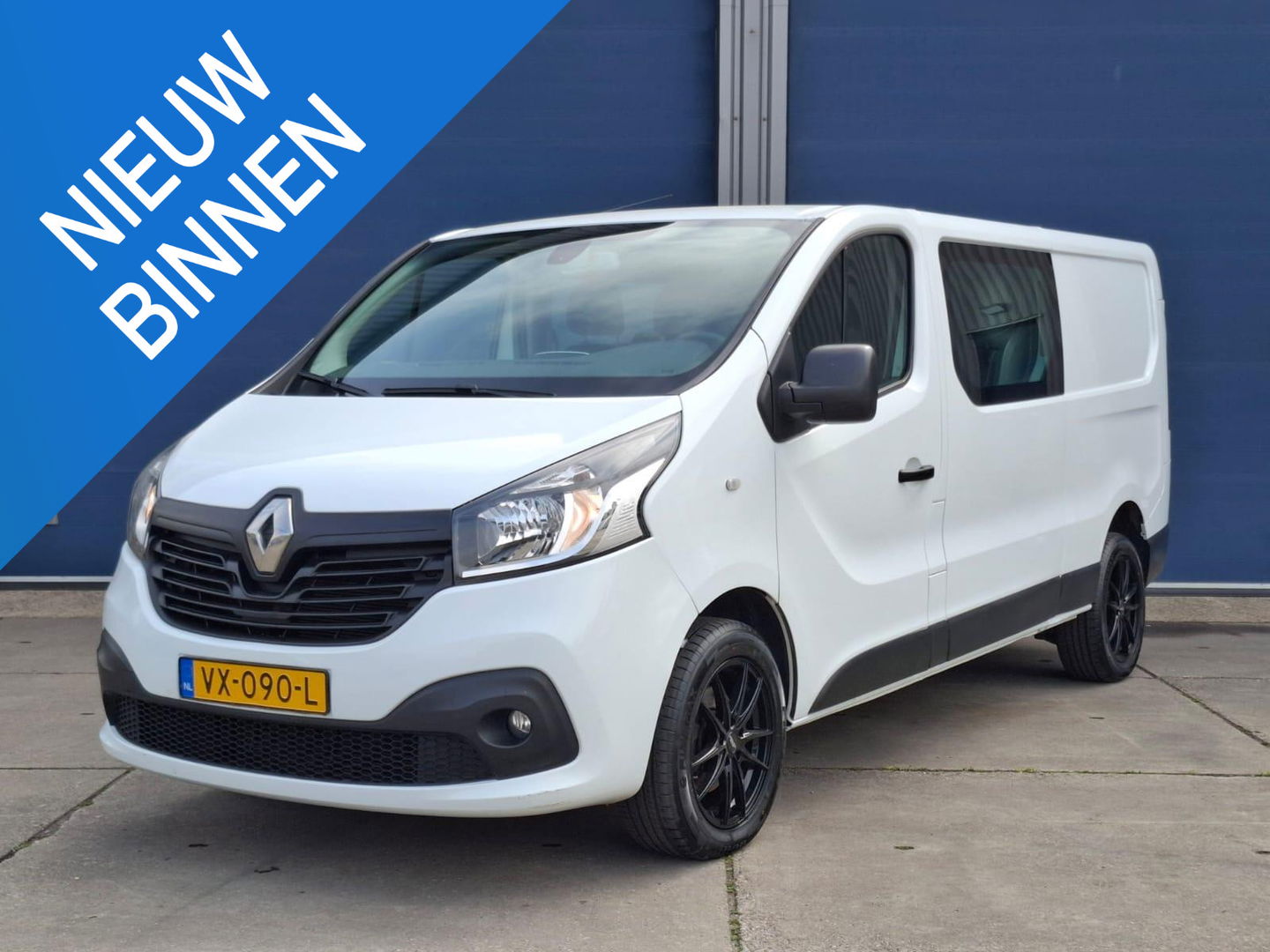 Renault Trafic 1.6 dCi T29 L2H1 DC Comfort DUBBEL CABINE / AIRCO / TREKHAAK / N.A.P / NAVI / MARGE