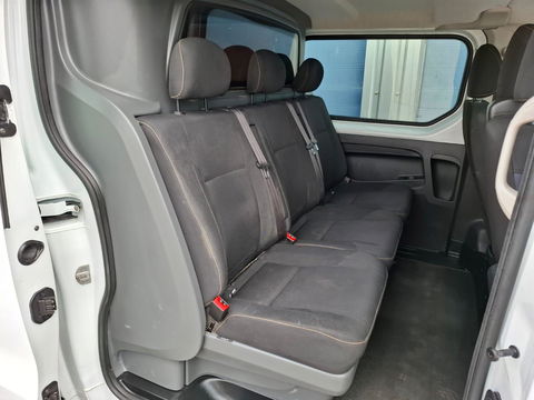 Renault Trafic 1.6 dCi T29 L2H1 DC Comfort DUBBEL CABINE / AIRCO / TREKHAAK / N.A.P / NAVI / MARGE