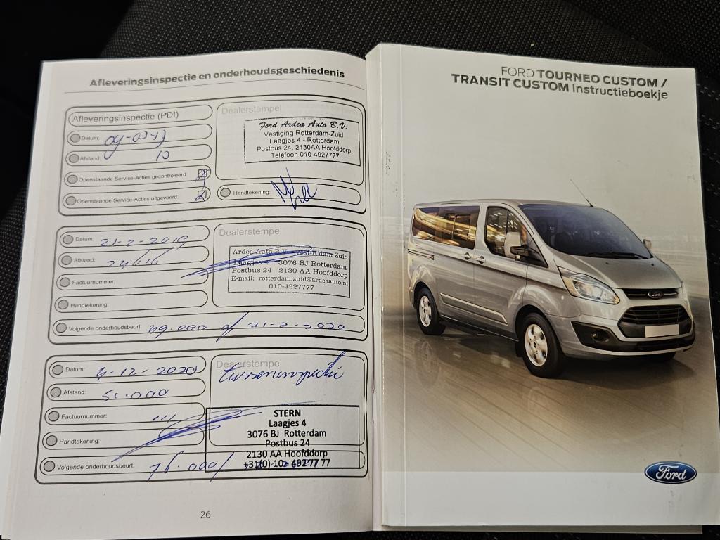 Ford Transit Custom 270 2.0 TDCI L1H1 Trend DUBBELE SCHUIFDEUR / AIRCO / CRUISE CONTROLE / EURO 6