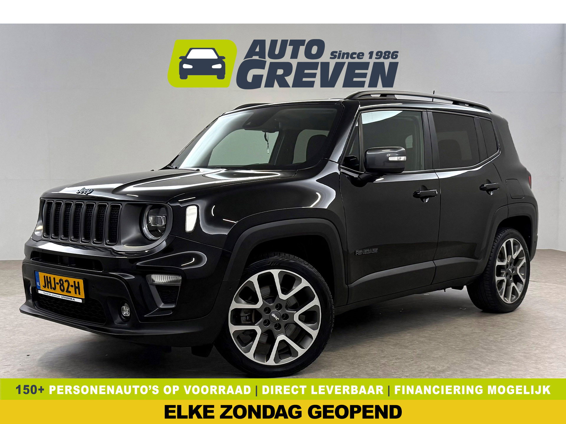 Jeep Renegade 4xe 240PK Plug-in Hybrid Electric S | Camera | Stoel/stuurverw. | Navi | Adaptive Cruise | Dodehoek | Keyless