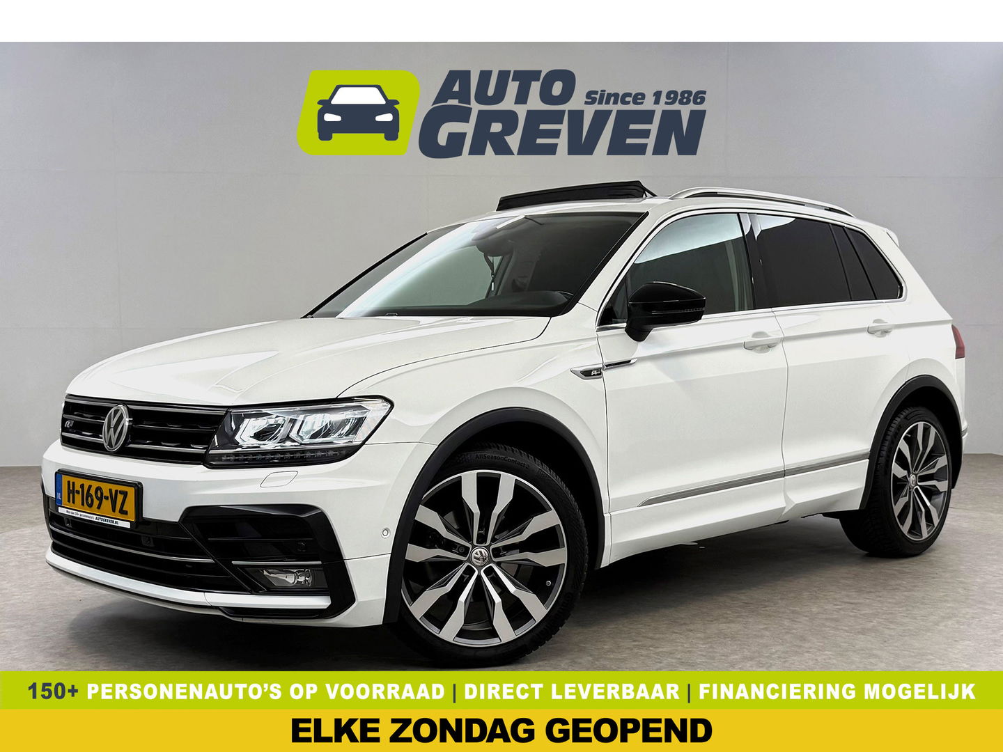 Volkswagen Tiguan 1.5 TSI 150PK ACT R-Line | Pano | Virtual | Carplay | Camera | LED | Adaptive Cruise | Dodehoek