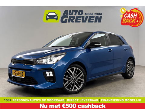 Kia Rio 1.0 T-GDi MHEV GT-Line | Camera l Stuur/Stoelverw. | Carplay | LED | Cruise | Parkeersens. l NAP