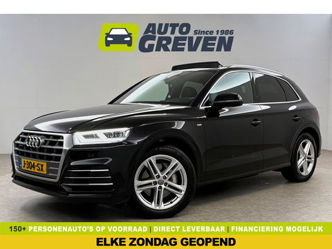 Audi Q5 50 TFSI e Quattro S-line | Pano | Luchtvering | Memory | Sfeerverl. | Trekh. | Carplay | Parkeersens. | Keyless | NAP