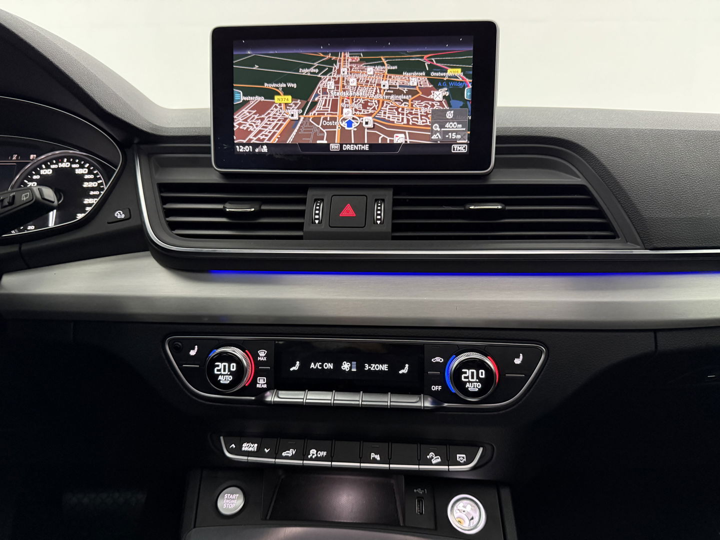 Audi Q5 50 TFSI e Quattro S-line | Pano | Luchtvering | Memory | Sfeerverl. | Trekh. | Carplay | Parkeersens. | Keyless | NAP