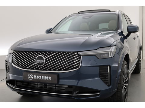 Volvo XC90 T8 Recharge Ultra Bright ''Facelift'' | Full Option | Luchtvering | B&W Audio | Massage | Pano | HUD | Stoelventilatie | 22'' | Trekhaak