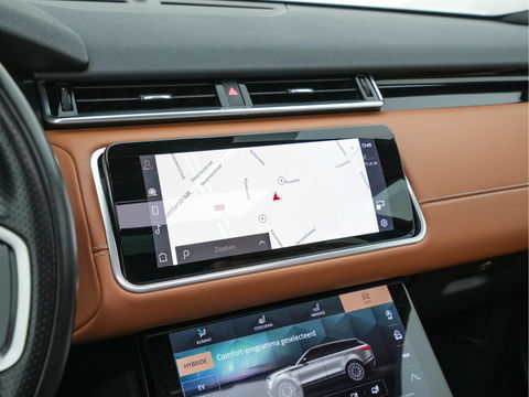 Land Rover Range Rover Velar 2.0 P400e R-Dynamic HSE Plug-In (INCL-BTW) *PANO | LUXURY-LEATHER | ADAPTIVE-CRUISE | FULL-LED | BLIND-SPOT | MEMORY-PACK | MERIDIAN-SOUND | HEATED-COMFORTSEATS | DIGI-COCKPIT | CAMERA | KEYLESS | DAB+ | SHIFT-PADDLES | ...