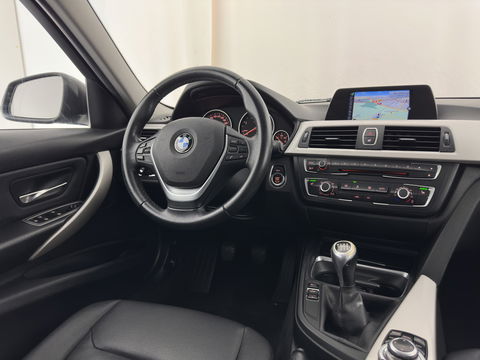 BMW 3 Serie Touring 316d High Executive *FULL-LEATHER | NAVI-FULLMAP | HEATED-COMFORTSEATS | AIRCO | CRUISE | PDC | 17''ALU*