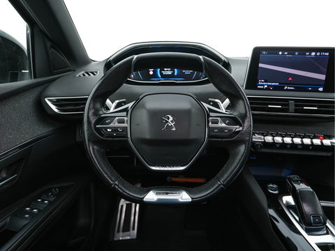 Peugeot 5008 1.6 e-THP GT-Line [ 7-Pers. ] Aut. *PANO | LEATHER-FABRIC | FULL-LED | DIGI-COCKPIT | LANE-ASSIST | BLINDS-SPOT | SPORT-SEATS | CAMERA | NAVI-FULLMAP | SHIFT-PADDLES | PRIVACY-GLASS | TOWBAR | 18''ALU*