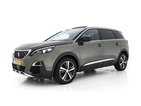 Peugeot 5008 1.6 e-THP GT-Line [ 7-Pers. ] Aut. *PANO | LEATHER-FABRIC | FULL-LED | DIGI-COCKPIT | LANE-ASSIST | BLINDS-SPOT | SPORT-SEATS | CAMERA | NAVI-FULLMAP | SHIFT-PADDLES | PRIVACY-GLASS | TOWBAR | 18''ALU*