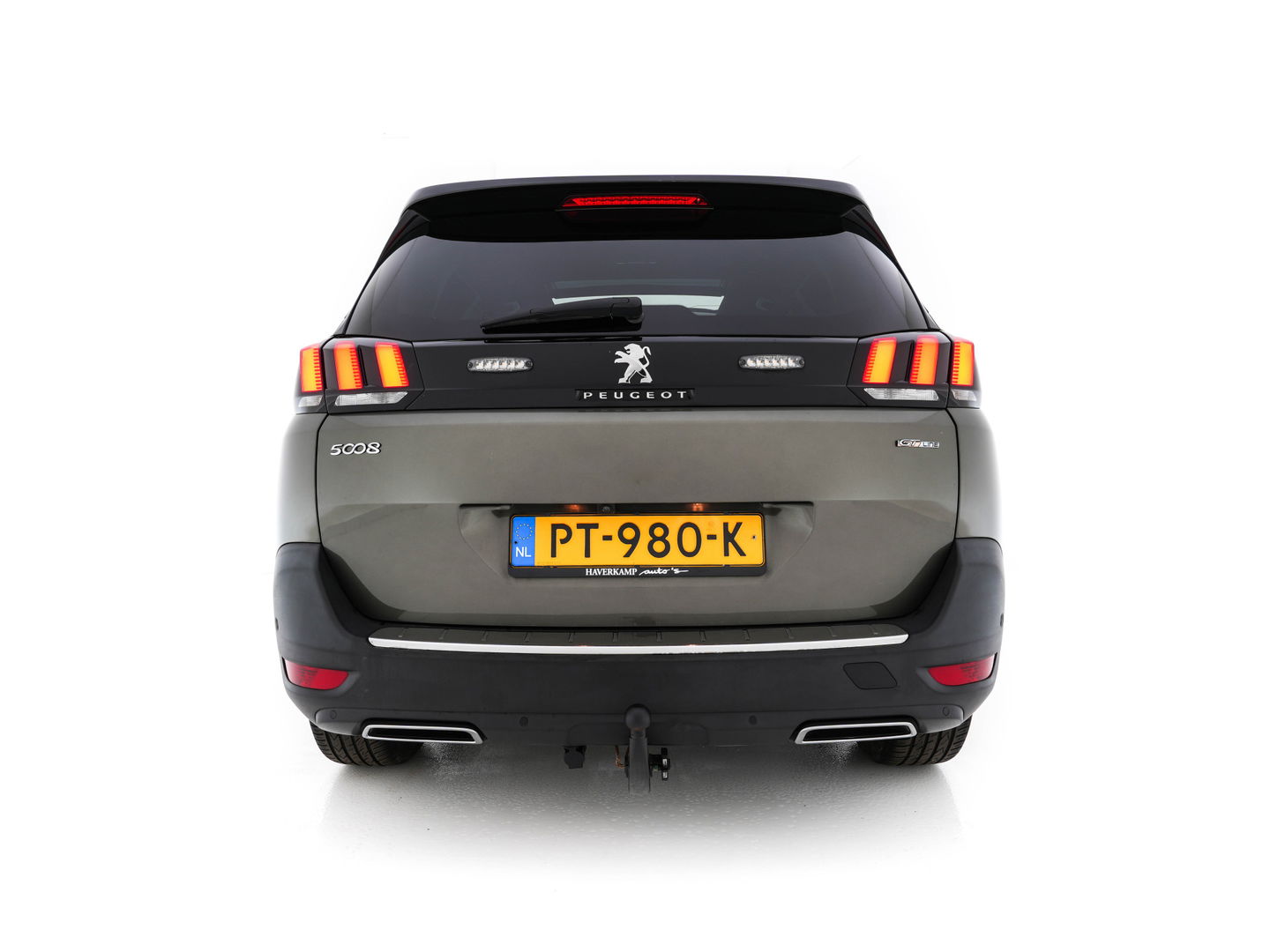 Peugeot 5008 1.6 e-THP GT-Line [ 7-Pers. ] Aut. *PANO | LEATHER-FABRIC | FULL-LED | DIGI-COCKPIT | LANE-ASSIST | BLINDS-SPOT | SPORT-SEATS | CAMERA | NAVI-FULLMAP | SHIFT-PADDLES | PRIVACY-GLASS | TOWBAR | 18''ALU*