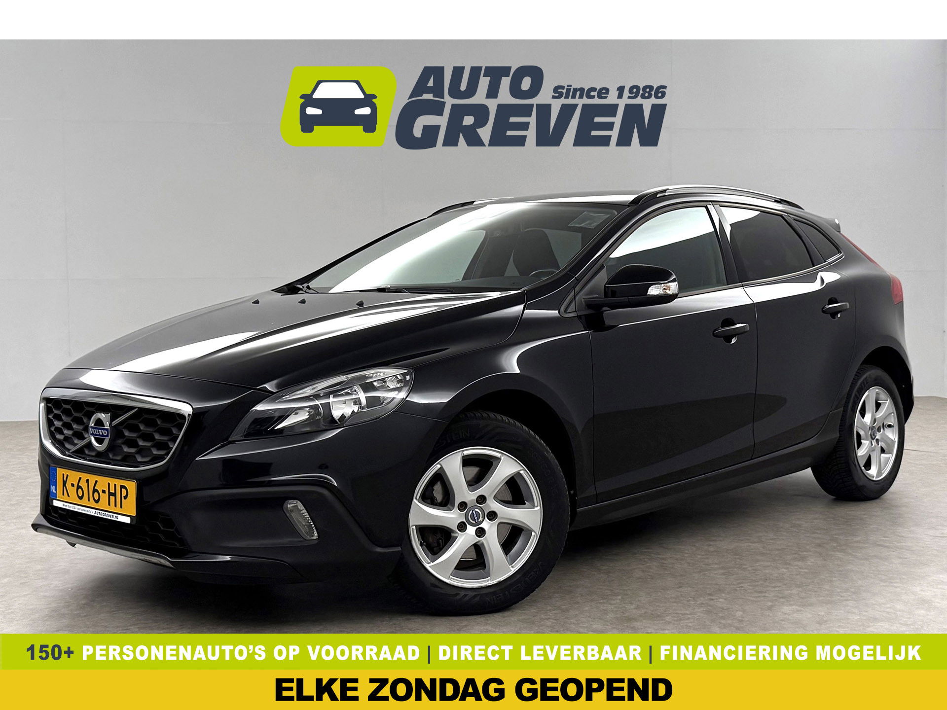 Volvo V40 1.6 T4 Cross Country | 180PK | Airco | Cruise | Navigatie | Dodehoek | Parkeersens.