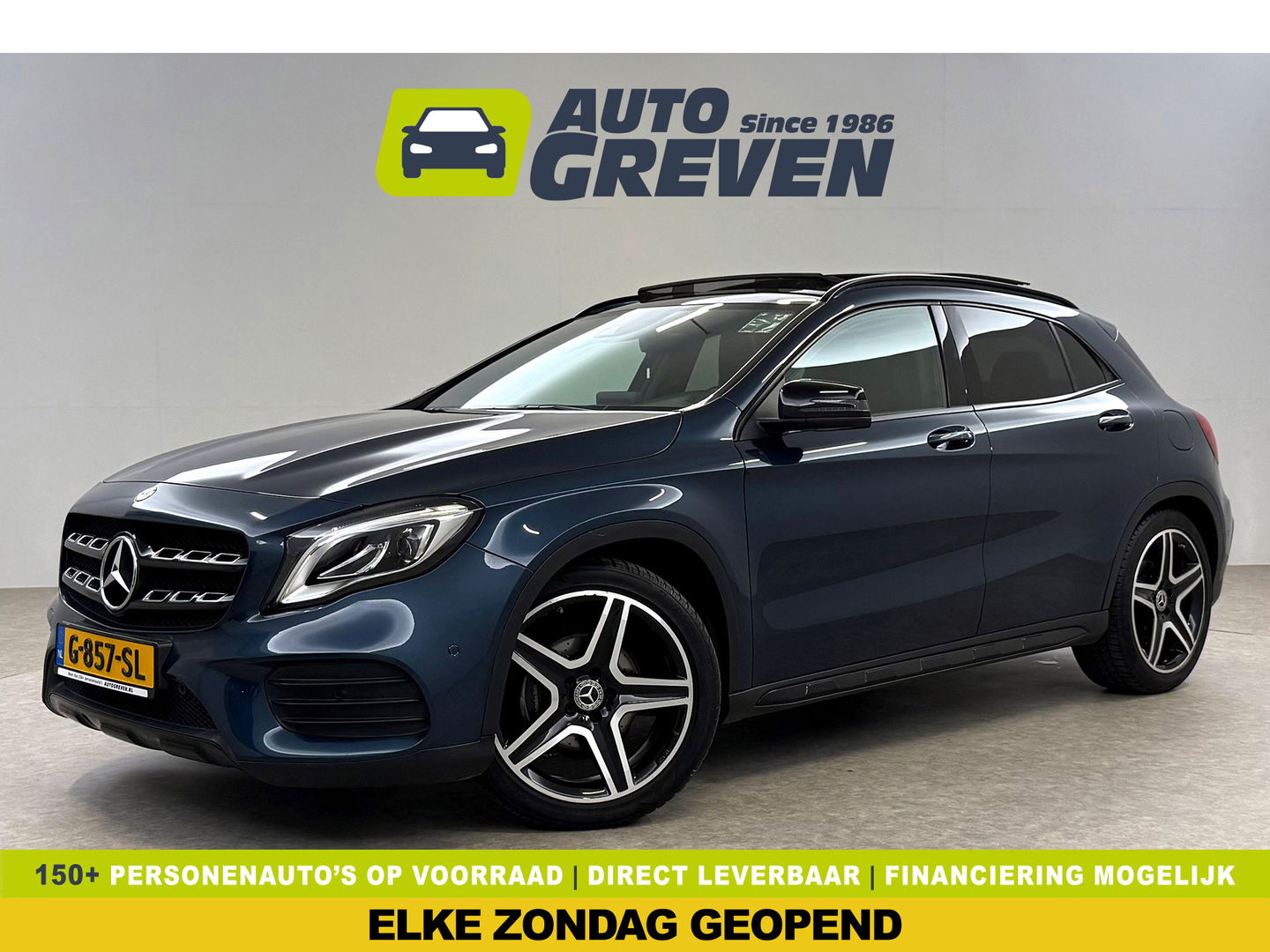Mercedes-Benz GLA 180 AMG Limited | Pano | Camera | Trekh. | Cruise | Navigatie | LED | Parkeersens. l NAP