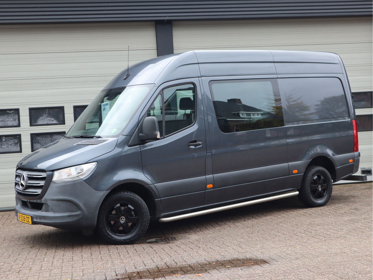 Mercedes-Benz Sprinter 314 CDI Euro 6 Automaat DC 6 Pers. - L2H2 - Trekhaak 3,5t KG - Cruise