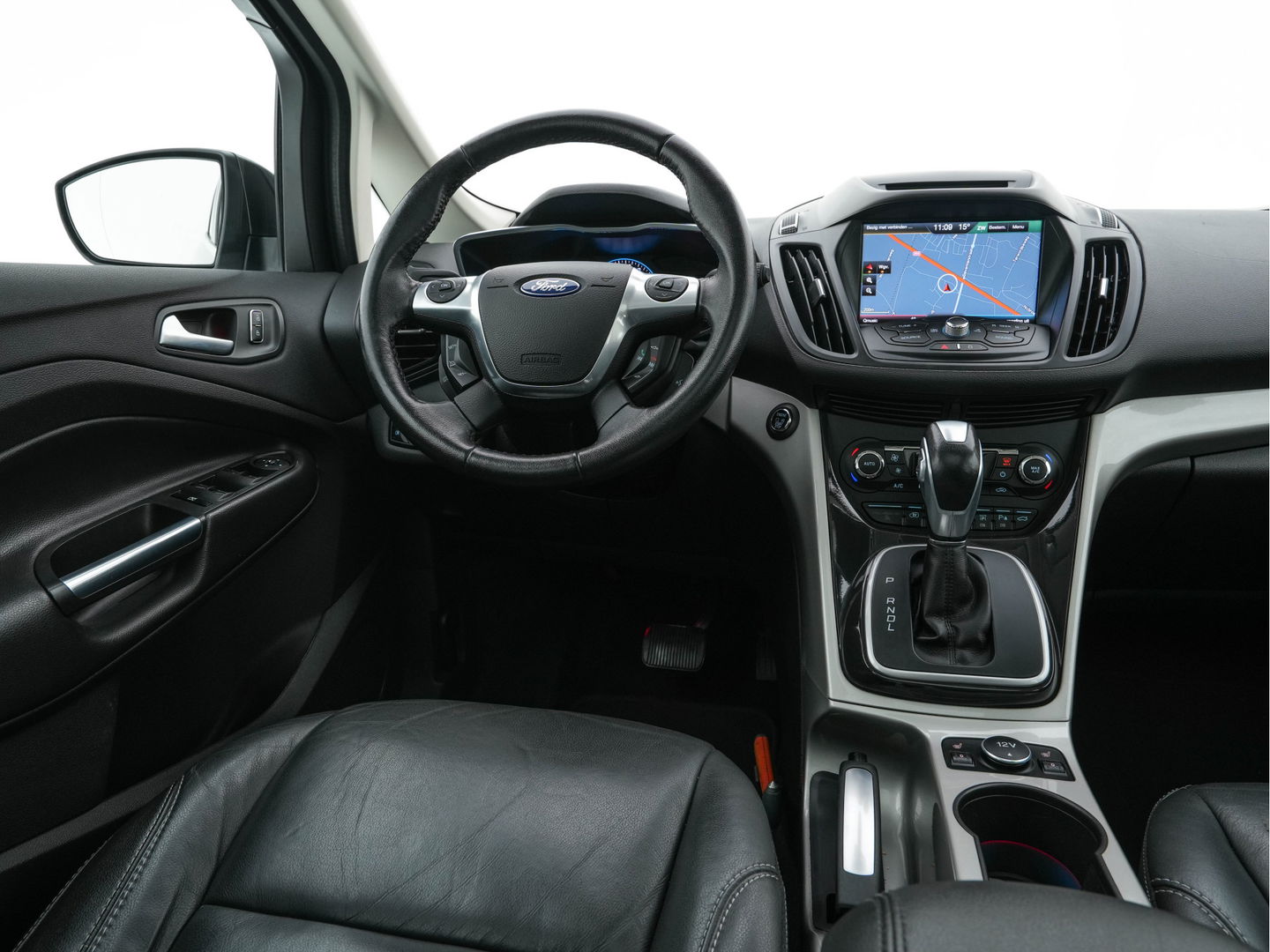 Ford C-MAX 2.0 Plug-in Hybrid Titanium Plus Aut. *PANO | LUXURY-LEATHER | NAVI-FULLMAP | CAMERA | KEYLESS | HEATED-COMFORT-SEATS | ECC | DIGI-COCKPIT | PDC | 17''ALU*