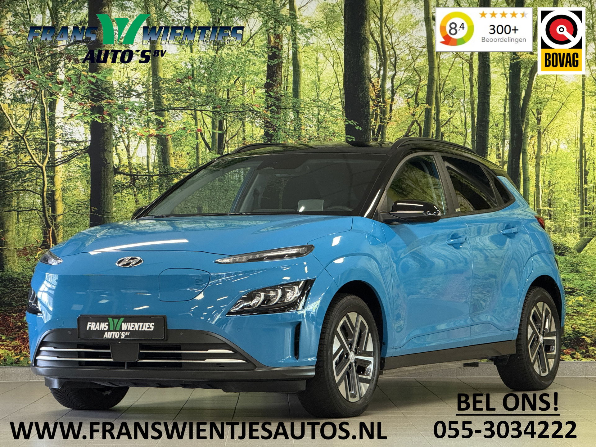 Hyundai KONA EV Comfort Smart 39 kWh | Standkachel | Krell Sound | Camera | Stuurwielverwarming | Stoelverwarming | Lane Assist | Dodehoeksensor | Adaptieve Cruise Control | DAB |