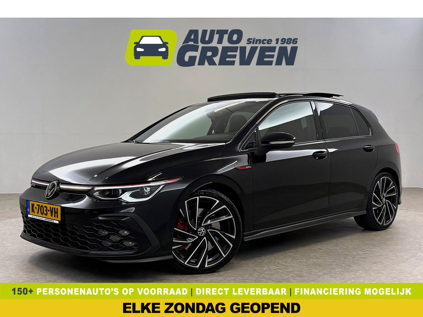 Volkswagen Golf 2.0 TSI GTI 245PK | Pano | Sfeerverl. | H/K | IQ-Light | Virtual | Carplay | Camera | Adaptive Cruise | Stoel/Stuurverw.