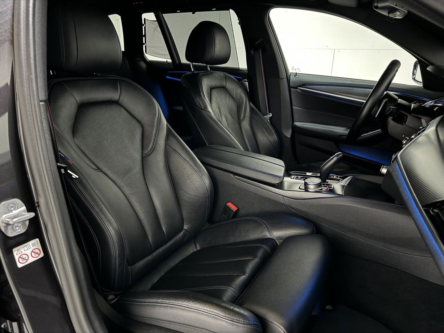 BMW 5 Serie Touring 530e M-Sport Pano Sfeer Leder Carplay Trekh.