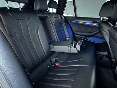 BMW 5 Serie Touring 530e M-Sport Pano Sfeer Leder Carplay Trekh.