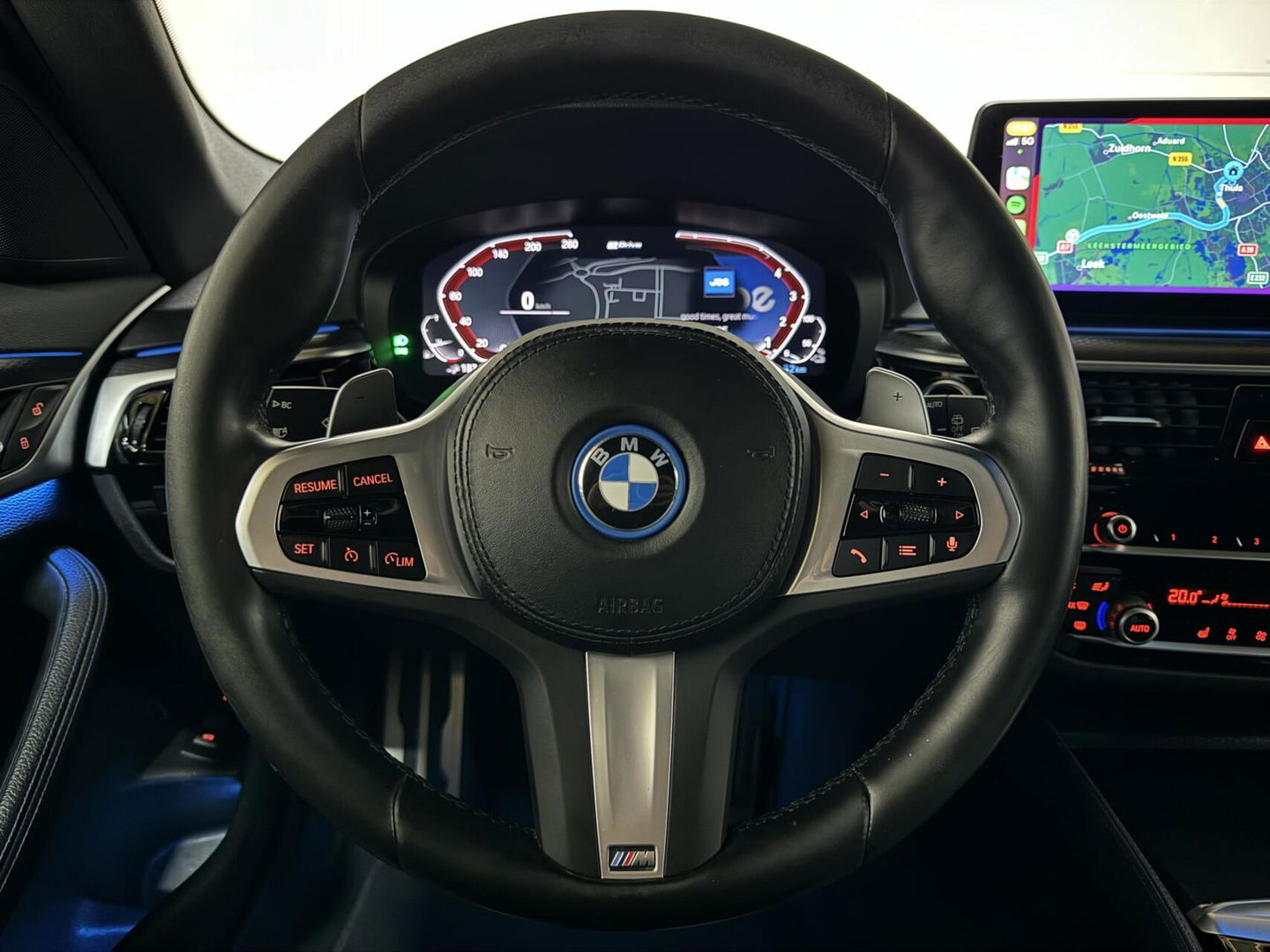 BMW 5 Serie Touring 530e M-Sport Pano Sfeer Leder Carplay Trekh.