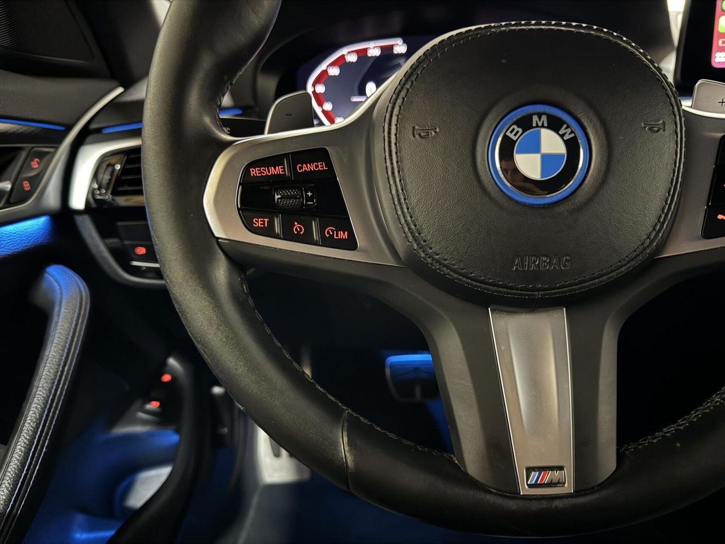 BMW 5 Serie Touring 530e M-Sport Pano Sfeer Leder Carplay Trekh.