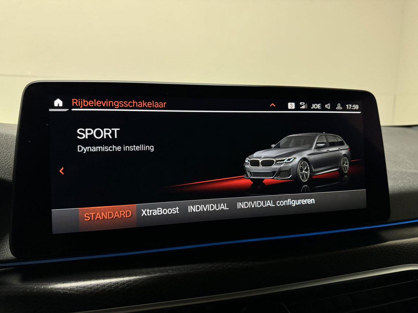 BMW 5 Serie Touring 530e M-Sport Pano Sfeer Leder Carplay Trekh.