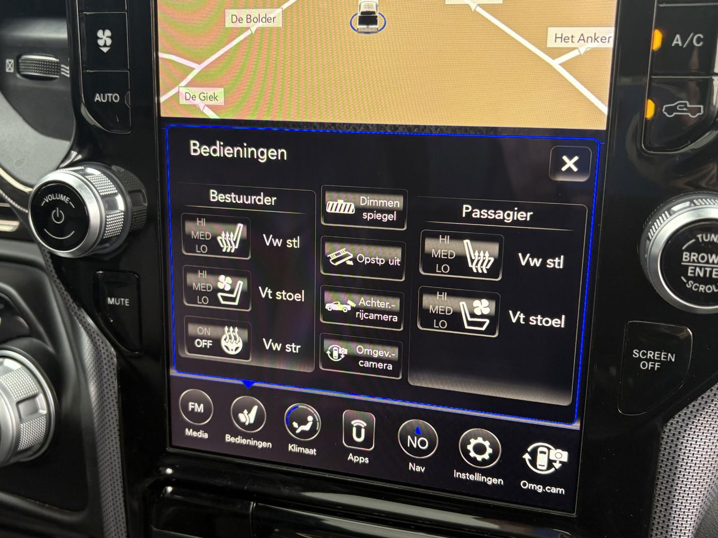 Dodge Ram Pick-Up 1500 5.7 V8 4x4 Crew Cab 5'7 Limited | Klep in Uitlaat | GROOT SCHERM | DIEP BLAUW | GEWELDIGE VOLLE UITVOERING