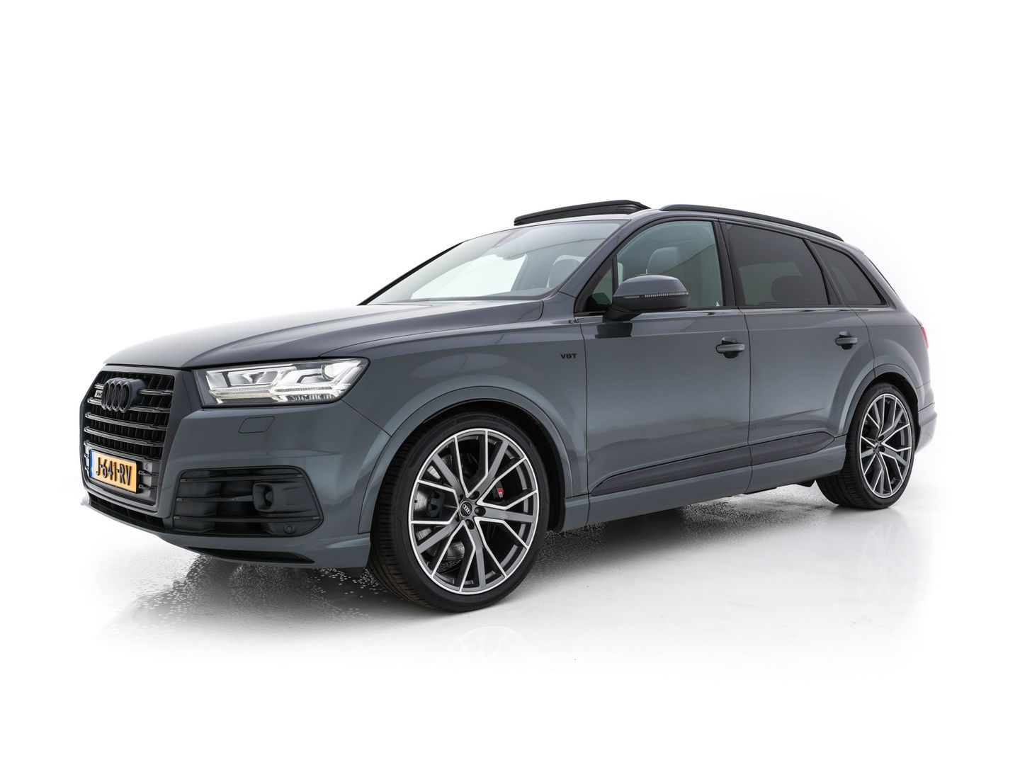 Audi SQ7 4.0 TDI Quattro Pro Line + Aut. *PANO | LUXURY-LEATHER | FULL-LED | DIGI-COCKPIT | BOSE-SOUND | KEYLESS | CAMERA | NAVI-FULLMAP | HEATED/VENTILATED-COMFORTSEATS | SHIFT-PADDLES | CARBON-INLAY | ECC | ADAPTIVE-CRUISE |