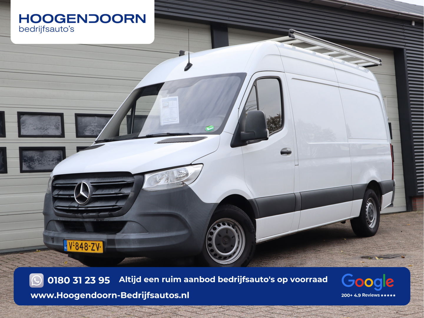 Mercedes-Benz Sprinter 314 CDI Euro 6 L2H2 RWD - Imperiaal - Airco - Trekhaak - Cruise