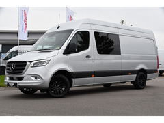 Mercedes-Benz Sprinter 319 V6 3.0 CDI L3H2 DC PB Edition Full options, Adaptieve Cruise, 360 Camera, 10,5'' Mbux, LED, Automaat, BPM Vrij!