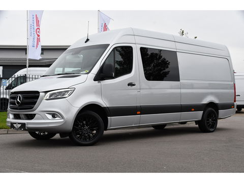 Mercedes-Benz Sprinter 319 V6 3.0 CDI L3H2 DC PB Edition Full options, Adaptieve Cruise, 360 Camera, 10,5'' Mbux, LED, Automaat, BPM Vrij!