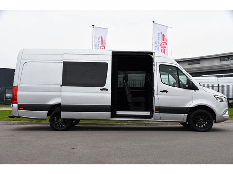 Mercedes-Benz Sprinter 319 V6 3.0 CDI L3H2 DC PB Edition Full options, Adaptieve Cruise, 360 Camera, 10,5'' Mbux, LED, Automaat, BPM Vrij!