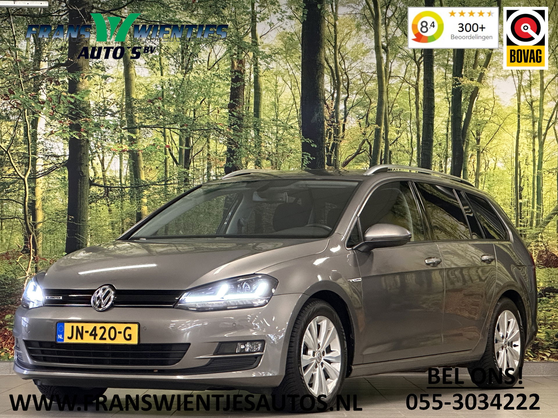 Volkswagen GOLF Variant 1.0 TSI Connected Series | Trekhaak | Achteruitrijcamera | Cruise Control | Apple Carplay/Android Auto | Parkeersensoren | DAB | Navigatie | Airconditioning |