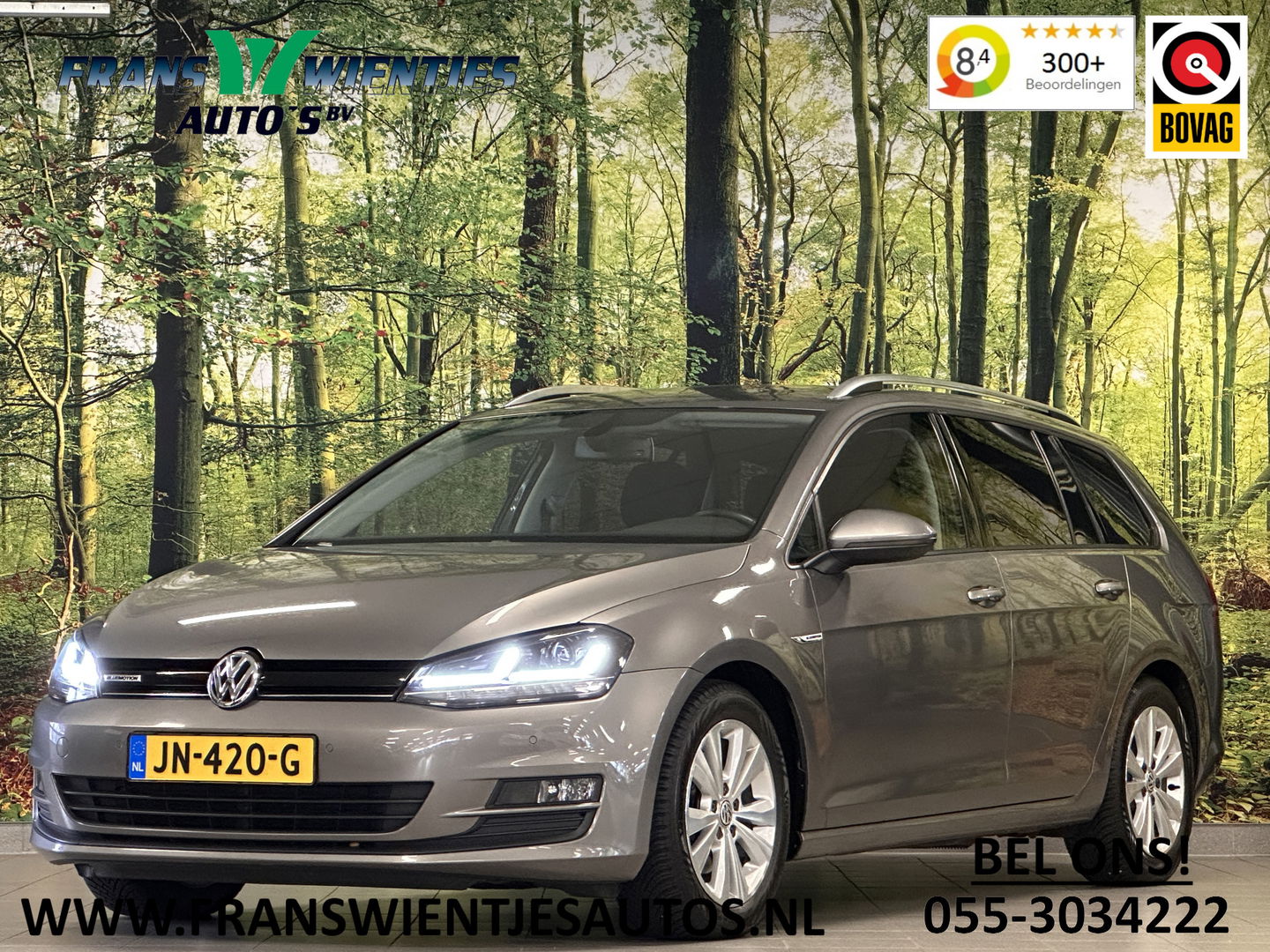 Volkswagen Golf Variant 1.0 TSI Connected Series | Trekhaak | Achteruitrijcamera | Cruise Control | Apple Carplay/Android Auto | Parkeersensoren | DAB | Navigatie | Airconditioning |