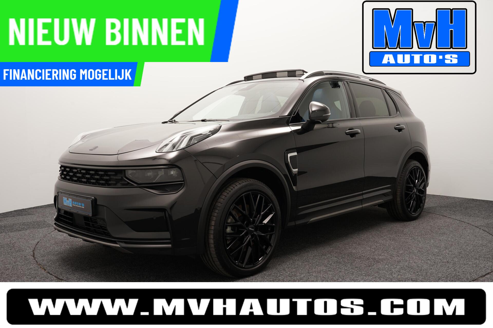Lynk & Co 01 1.5 Hybride|FULL BLACK XL|ZWARTE.HEMEL|360ºCAM