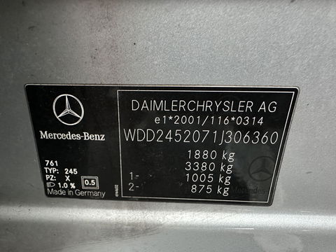 Mercedes-Benz B-Klasse 180 CDI Aut. *LEATHER-FABRIC | AIRCO | CRUISE | COMFORT-SEATS | TOWBAR | 17''ALU*