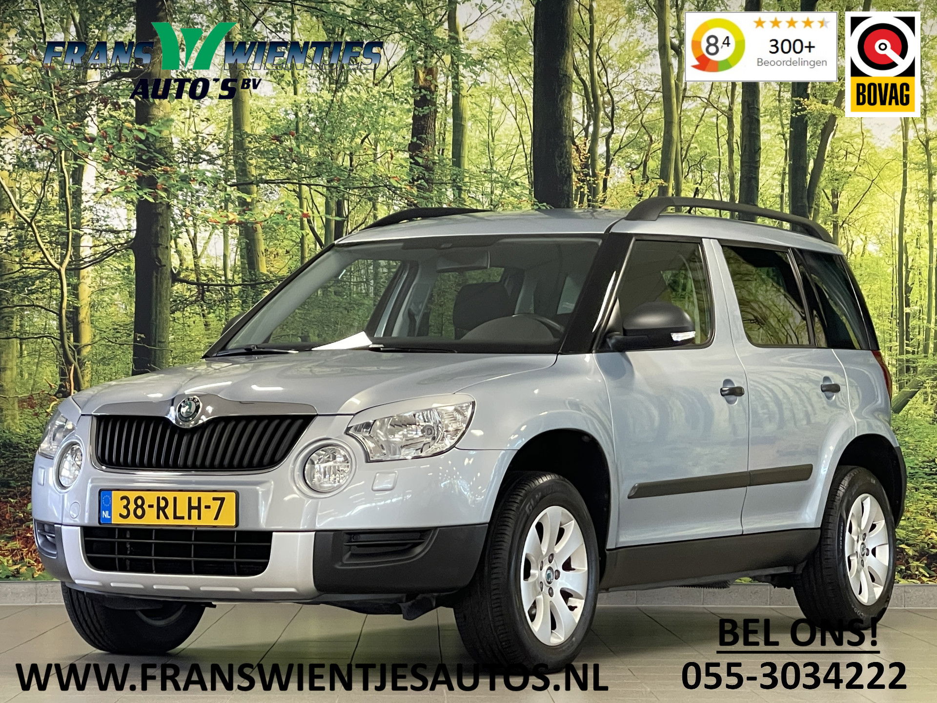 Škoda Yeti 1.2 TSI Comfort | Origineel Nederlands | Lichtmetaal 16'' | Airconditioning | Navigatie | Radio/Cd | Isofix |