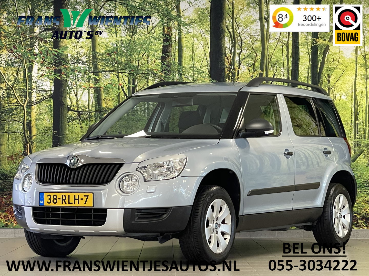 Škoda Yeti 1.2 TSI Comfort | Origineel Nederlands | Lichtmetaal 16'' | Airconditioning | Navigatie | Radio/Cd | Isofix |