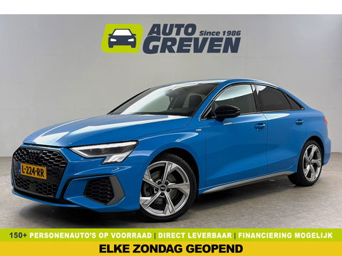 Audi A3 30 TFSI S-line Turbo Blue | Virtual | Carplay | Trekh. | Cruise | Navi | Parkeersens. | NAP