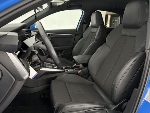 Audi A3 30 TFSI S-line Turbo Blue | Virtual | Carplay | Trekh. | Cruise | Navi | Parkeersens. | NAP