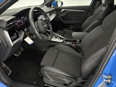 Audi A3 30 TFSI S-line Turbo Blue | Virtual | Carplay | Trekh. | Cruise | Navi | Parkeersens. | NAP