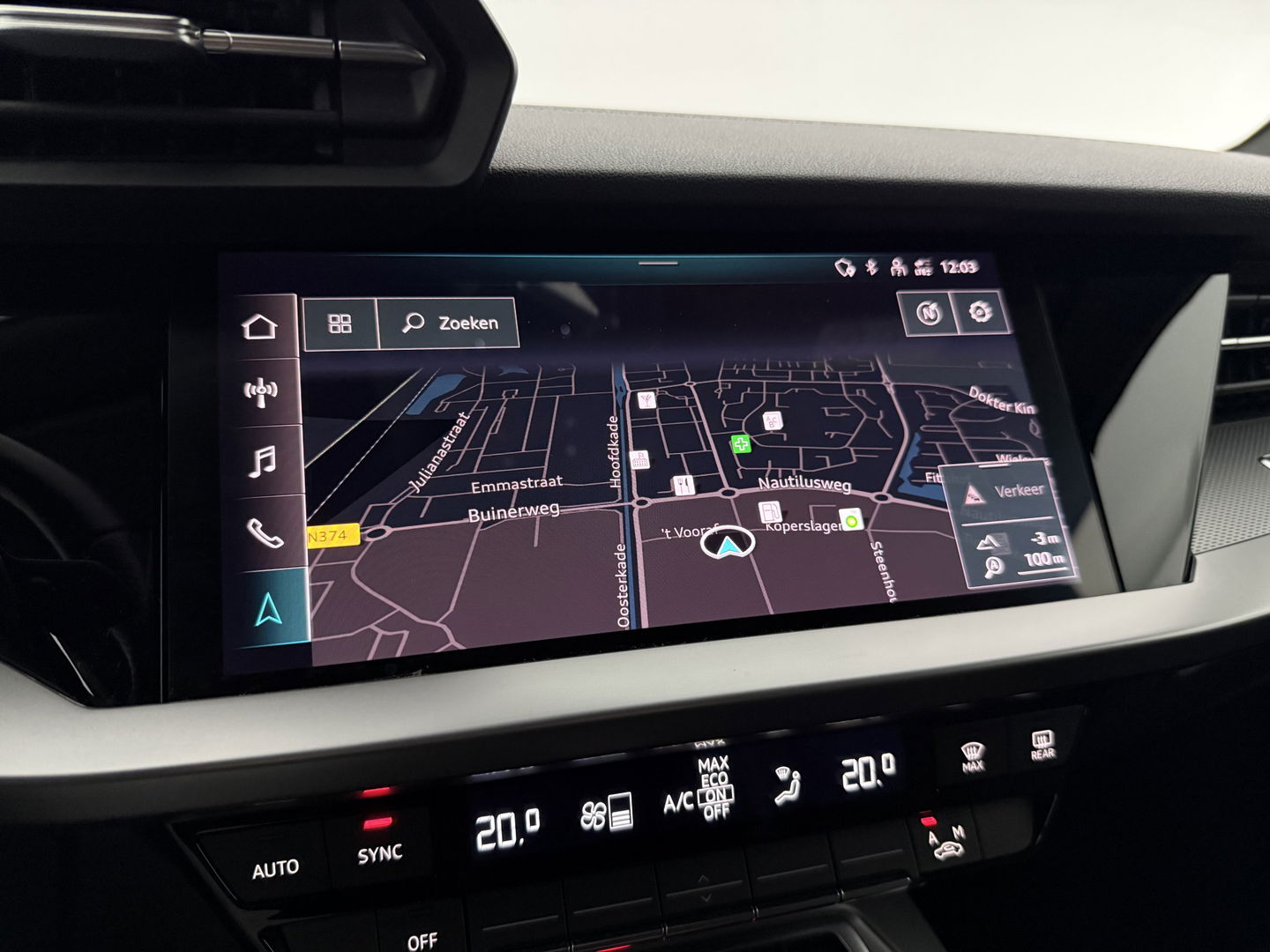 Audi A3 30 TFSI S-line Turbo Blue | Virtual | Carplay | Trekh. | Cruise | Navi | Parkeersens. | NAP