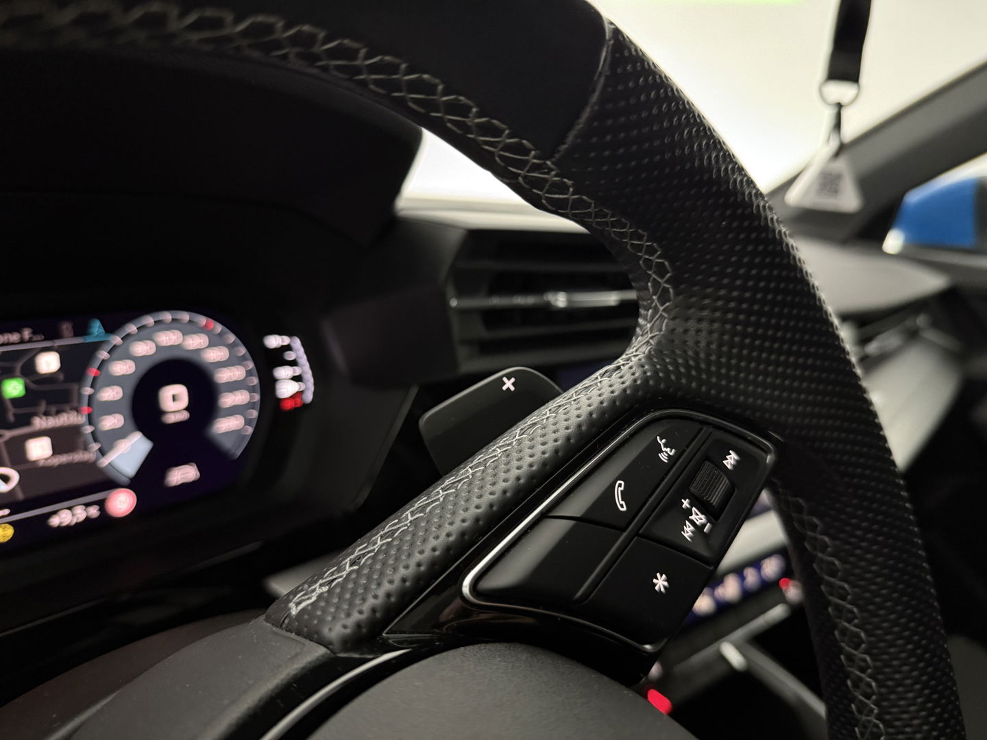 Audi A3 30 TFSI S-line Turbo Blue | Virtual | Carplay | Trekh. | Cruise | Navi | Parkeersens. | NAP