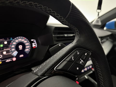 Audi A3 30 TFSI S-line Turbo Blue | Virtual | Carplay | Trekh. | Cruise | Navi | Parkeersens. | NAP