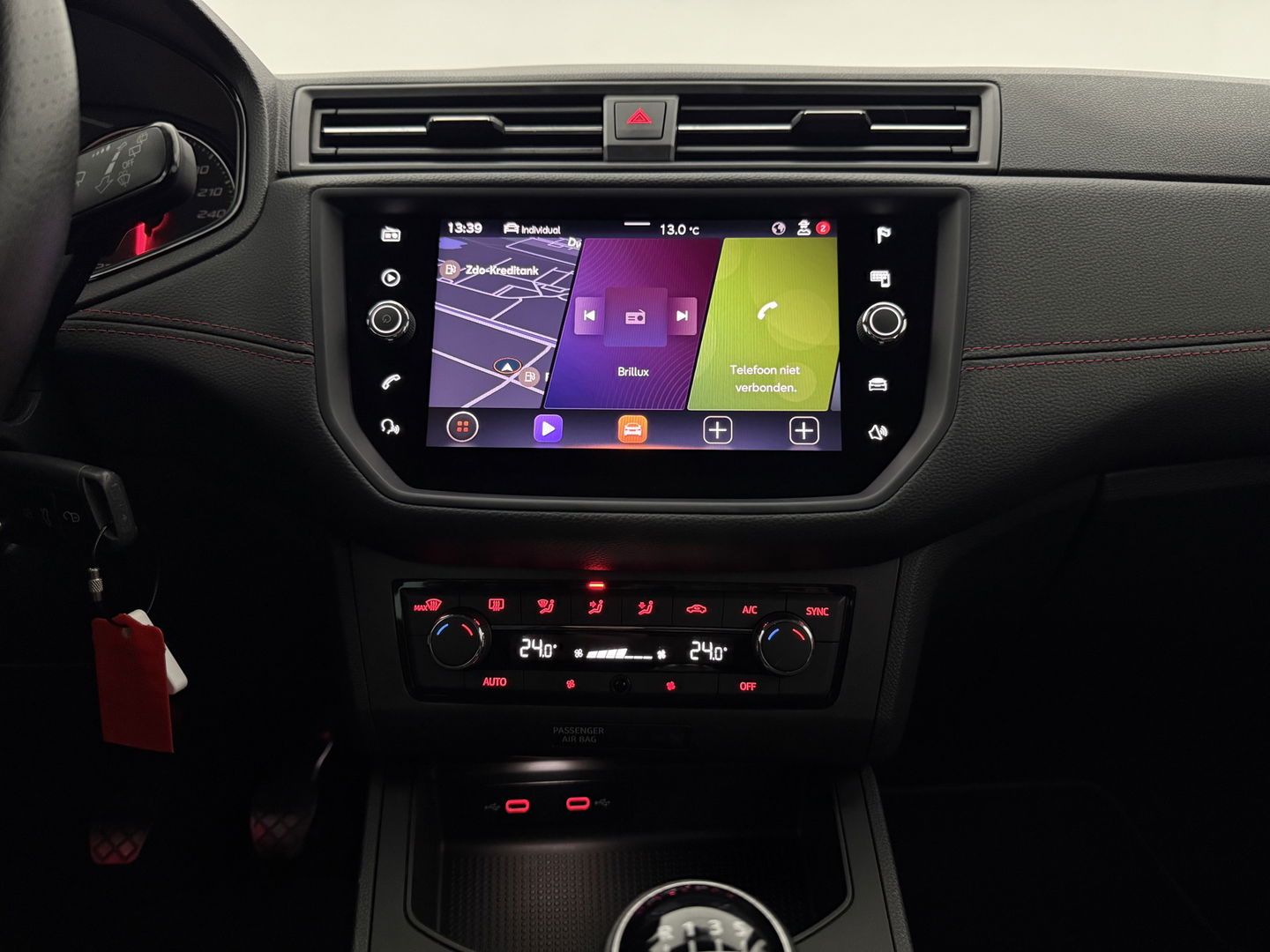 SEAT Ibiza 1.0 TSI FR Business Intense | Sfeerverl. | Camera | Carplay | Cruise | Parkeersens. | NAP