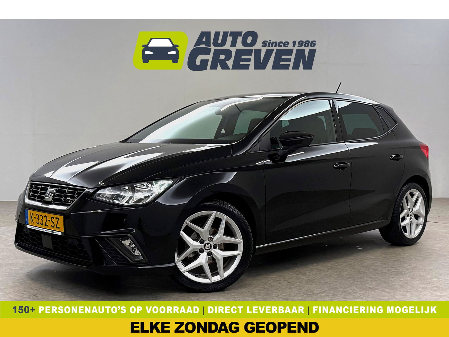 SEAT Ibiza 1.0 TSI FR Business Intense | Sfeerverl. | Camera | Carplay | Cruise | Parkeersens. | NAP