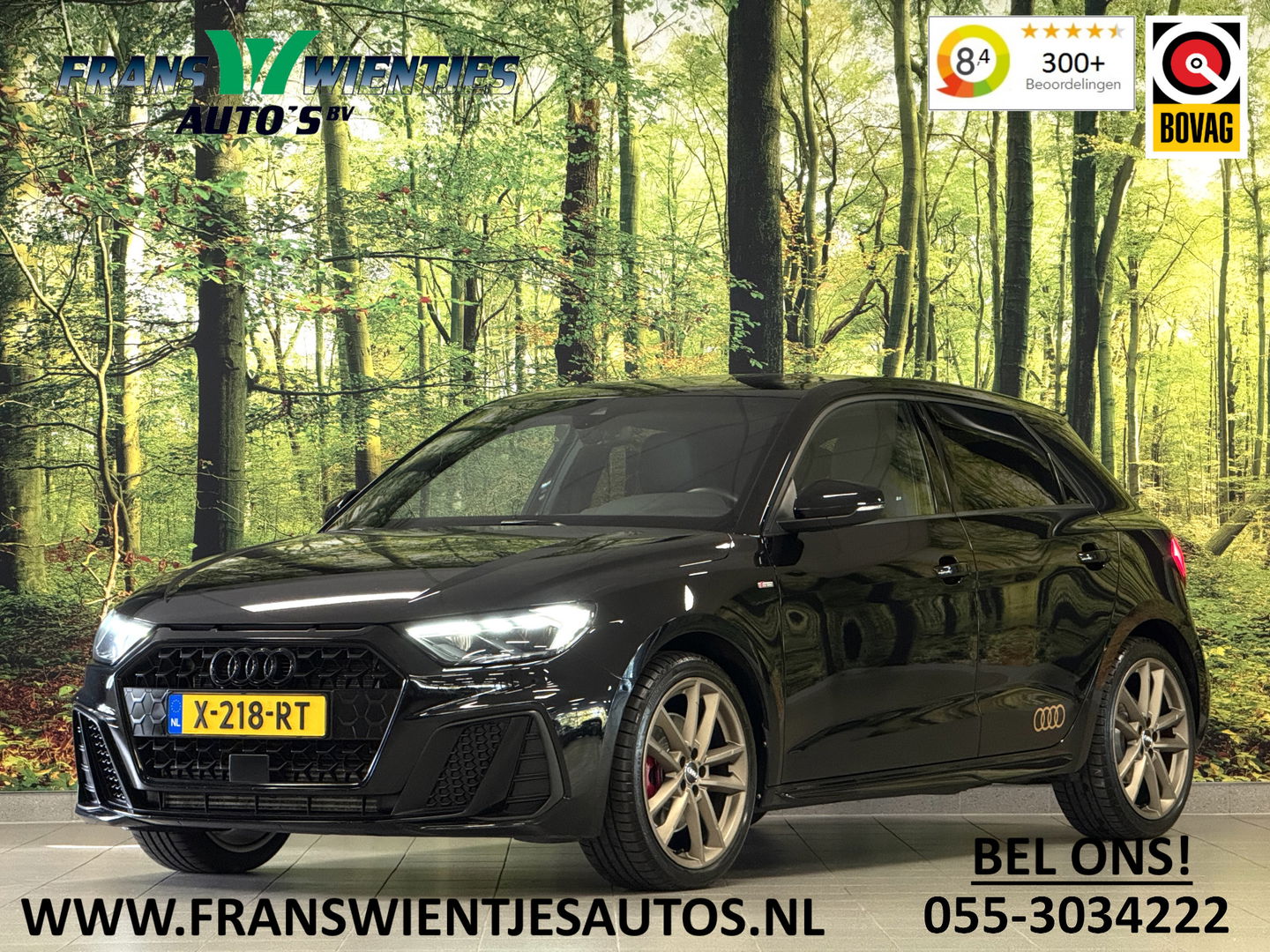 Audi A1 Sportback 40 TFSI S Line edition one | 200 PK! | Adaptieve Cruise Control | Keyless Go/Entry | Parkeersensoren Achter | Stoelverwarming | Bluetooth | DAB | Airconditioning | Navigatie |