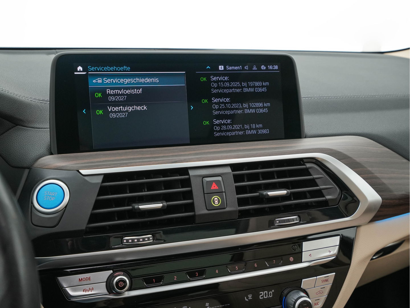 BMW iX3 High Executive 80 kWh {SOH-99%} [ 3-Fase ] (INCL.BTW) *PANO | HEAD-UP | ADAPTIVE-CRUISE | BLIND-SPOT | LUXURY-LEATHER | FULL-LED | HARMAN/KARDON | TOP-VIEW | MEMORY-PACK | AMBIENT-LIGHT | DIGI-COCKPIT | NAVI-FULLMAP | 20''ALU | TOWBAR