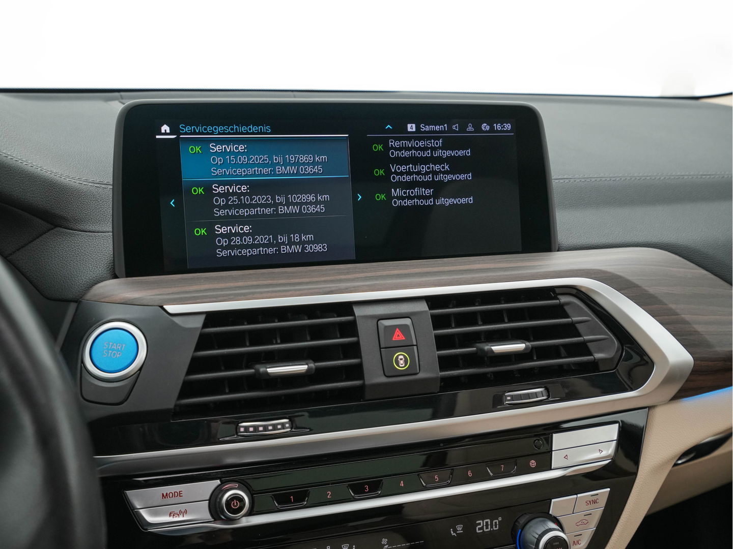 BMW iX3 High Executive 80 kWh {SOH-99%} [ 3-Fase ] (INCL.BTW) *PANO | HEAD-UP | ADAPTIVE-CRUISE | BLIND-SPOT | LUXURY-LEATHER | FULL-LED | HARMAN/KARDON | TOP-VIEW | MEMORY-PACK | AMBIENT-LIGHT | DIGI-COCKPIT | NAVI-FULLMAP | 20''ALU | TOWBAR